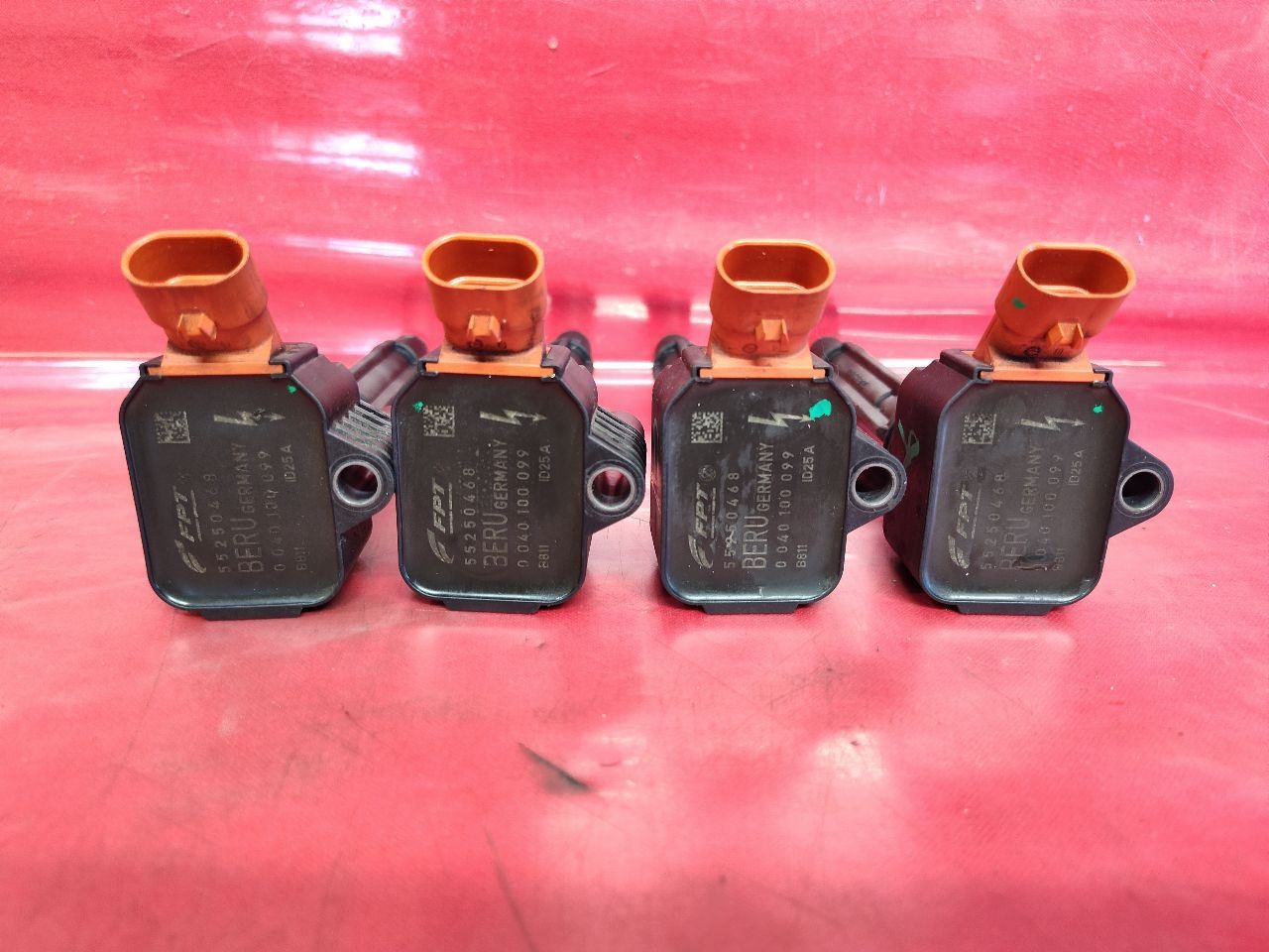 2014-2019 Fiat 500 / 15-18 Renegade 1.4L L4 Ignition Coil Set of Four -67k Miles