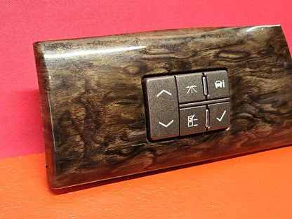2006 - 2011 Cadillac DTS Driving Info Control Switch w/ Dark Bubinga Bezel