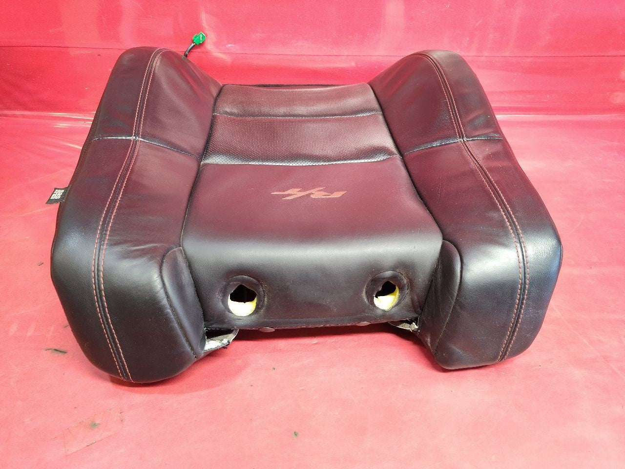 2014-2023 Durango 14-22 G. Cherokee LH DRIVER Upper Seat Cushion RED R/T Stitch
