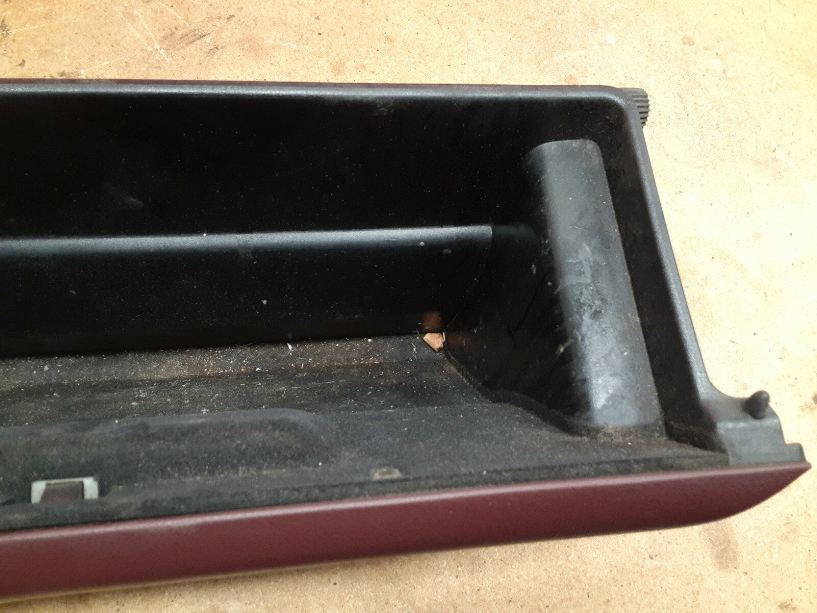 1990 1991 Honda Civic Center Glovebox Glove Box Panel Compartment Urban Red