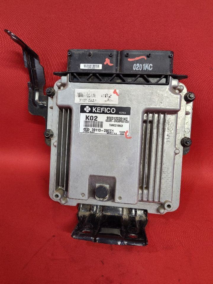 2013 Kia Soul 1.6L Engine Control Module ECM ECU Auto Trans + ISG Starter