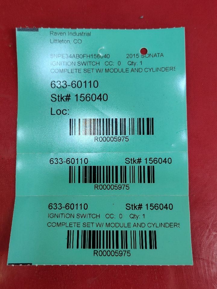 2015-2019 Hyundai Sonata Ignition Button Smart Key Module Fob Lock Tumbler SET