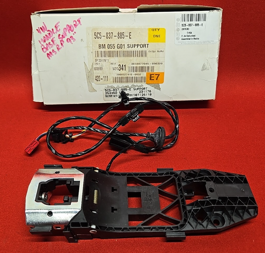2012 - 2019 VW Volkswagen Beetle LEFT Door Exterior Handle BASE w/ Wiring OEM