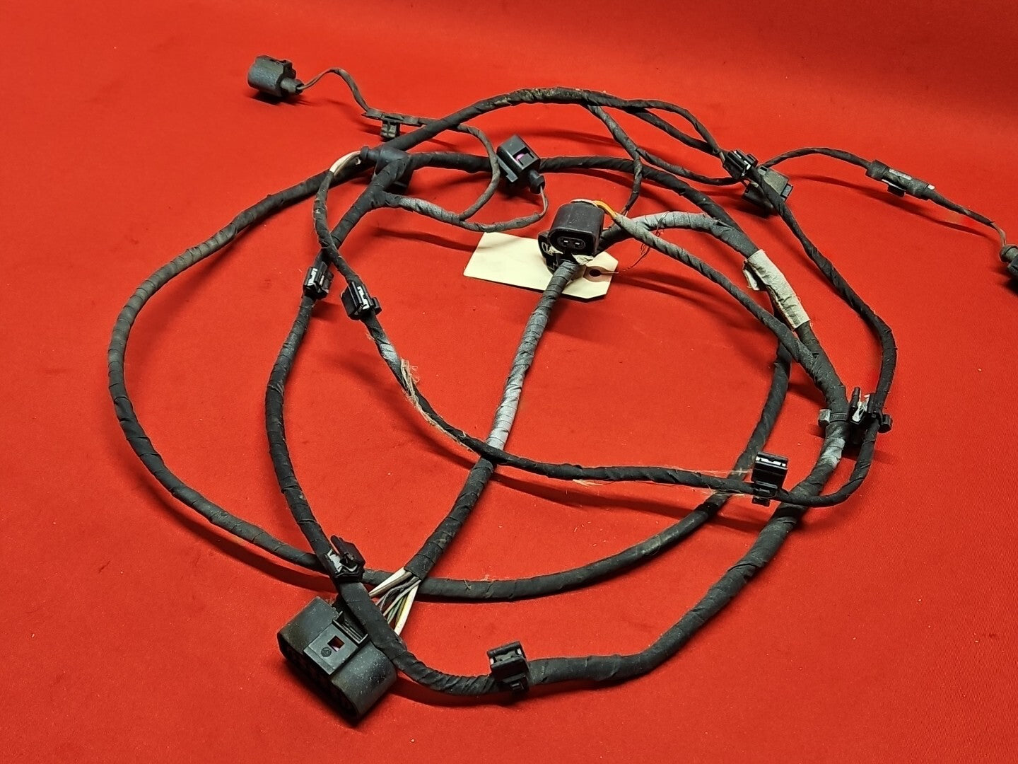 2007 2008 2009 Audi Q7 Front Bumper Basic Wiring Harness 4L0-971-095-C
