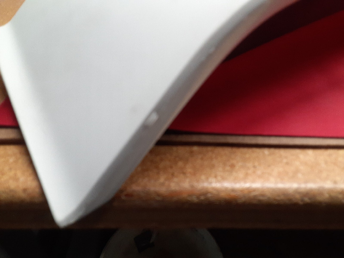 2005 - 2011 Hyundai Accent Hatchback - Rear Spoiler - 87210-1E200 - "NW White"