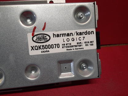 2005 - 2009 Land Rover Range Rover Subwoofer Amplifier Harman Kardon XQK500070