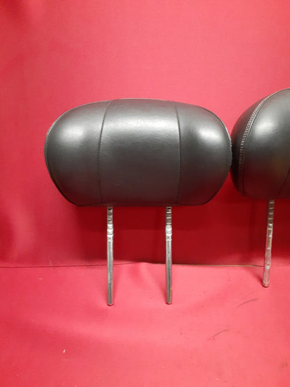 2004 Jeep Grand Cherokee Front Center Row Head Rest Set of 2 Gray XZ821DVAA