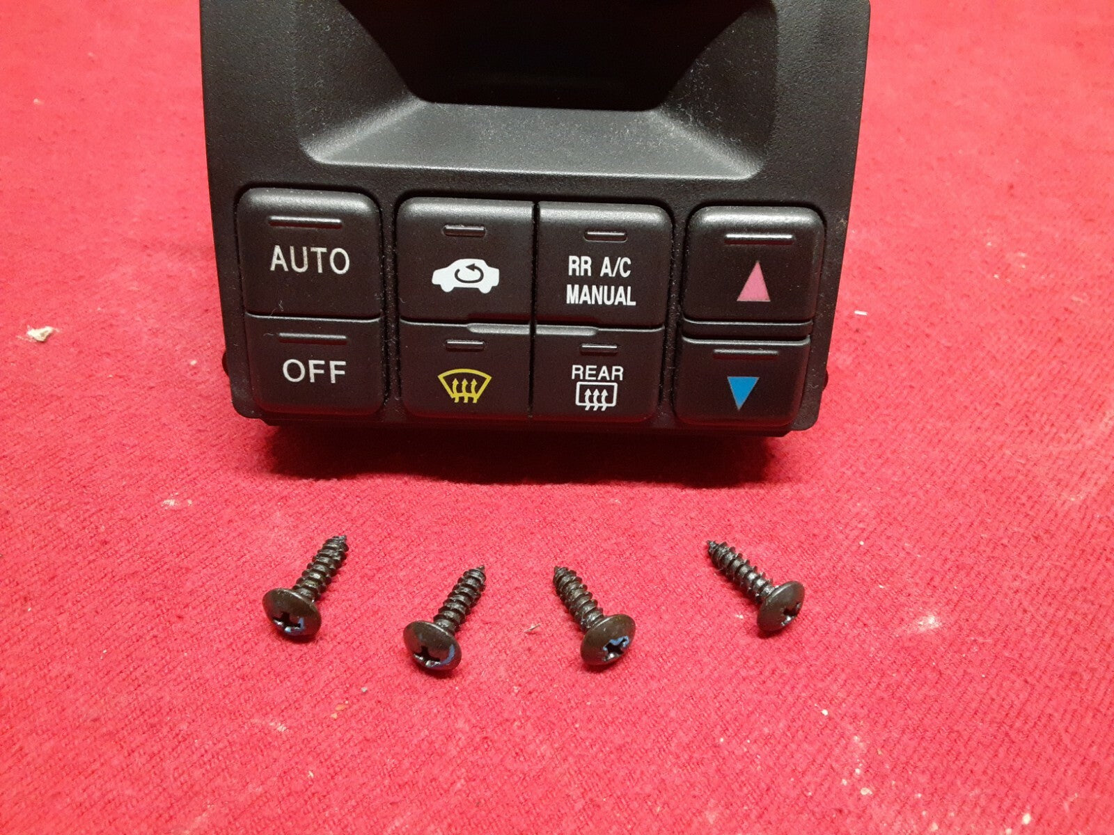 2001 - 2006 Acura MDX Touring A/C Heat Climate Control Defrost Switch & Hardware