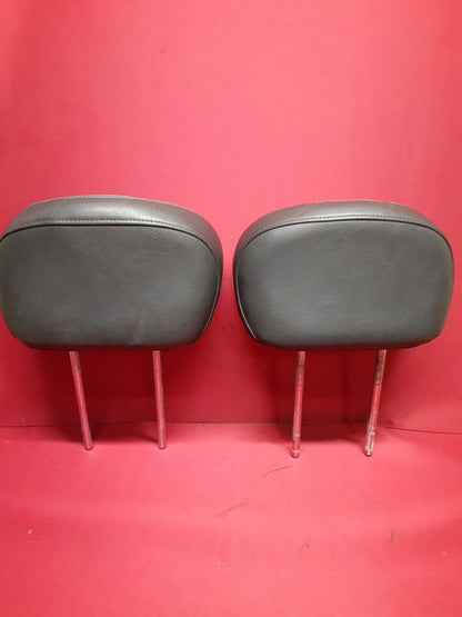 2004 Jeep Grand Cherokee Front Center Row Head Rest Set of 2 Gray XZ821DVAA