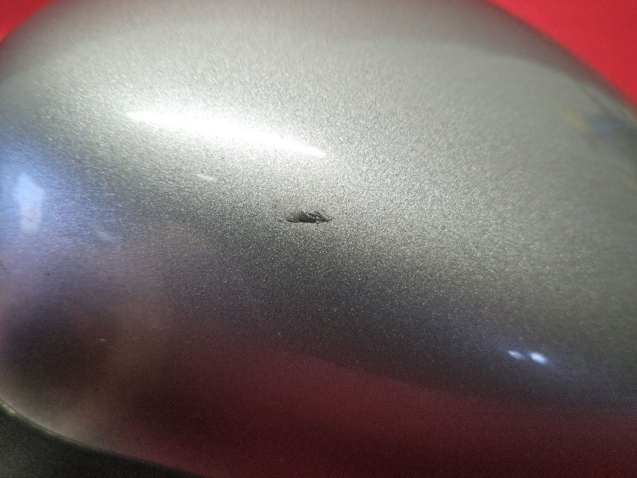 2012-2019 Fiat 500 Basic Heated LEFT DRIVER Door Wing Mirror PSC Pompei Silver