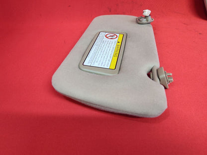 2000-2003 Nissan Maxima Sun Visor Shade Set Beige Cloth Set w/ Clips + Homelink