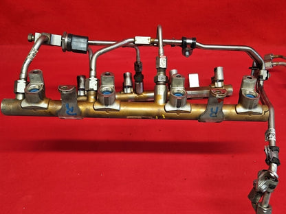2007 - 2012 Audi 4.2L V8 Fuel Injector Rail Ramp SET w/ Lines & Distributor