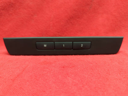 2010 - 2017 BMW 5 Series GT FRONT LEFT DRIVER Seat Memory Adjustment Switch