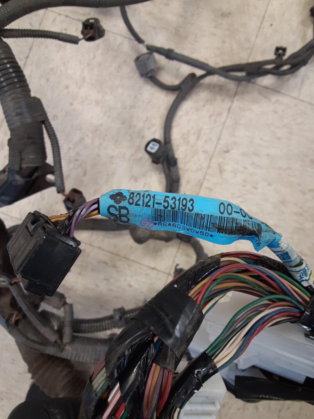 2011-2015 Lexus Is250 2.5L 3.5L AWD Engine Harness Assembly 82121-53193
