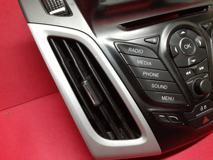 2012 - 2014 Ford Focus Dash Panel Display Radio Control & Bezel DM5T-18K811-LA