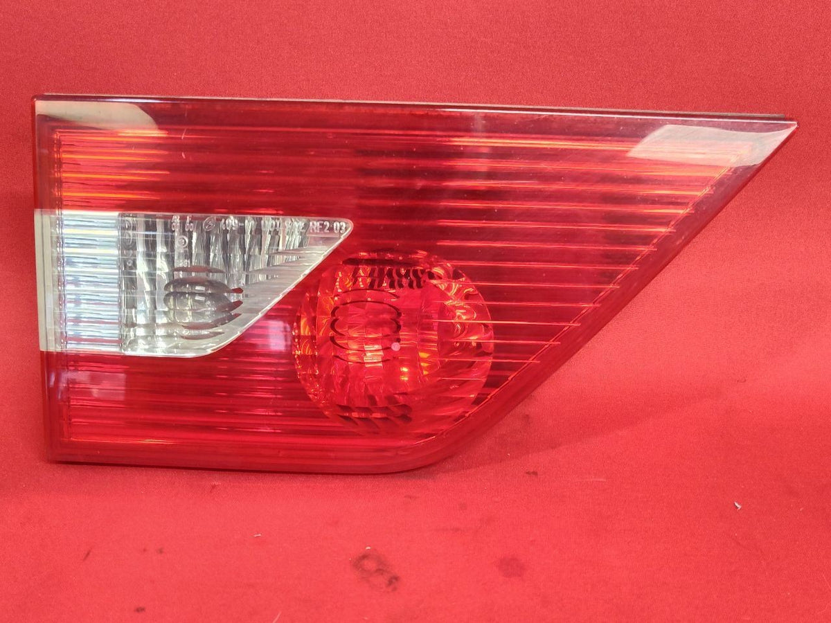 2004-2006 BMW X3 Left Driver Deck Lid Gate Mounted Inner Tail Light Lamp