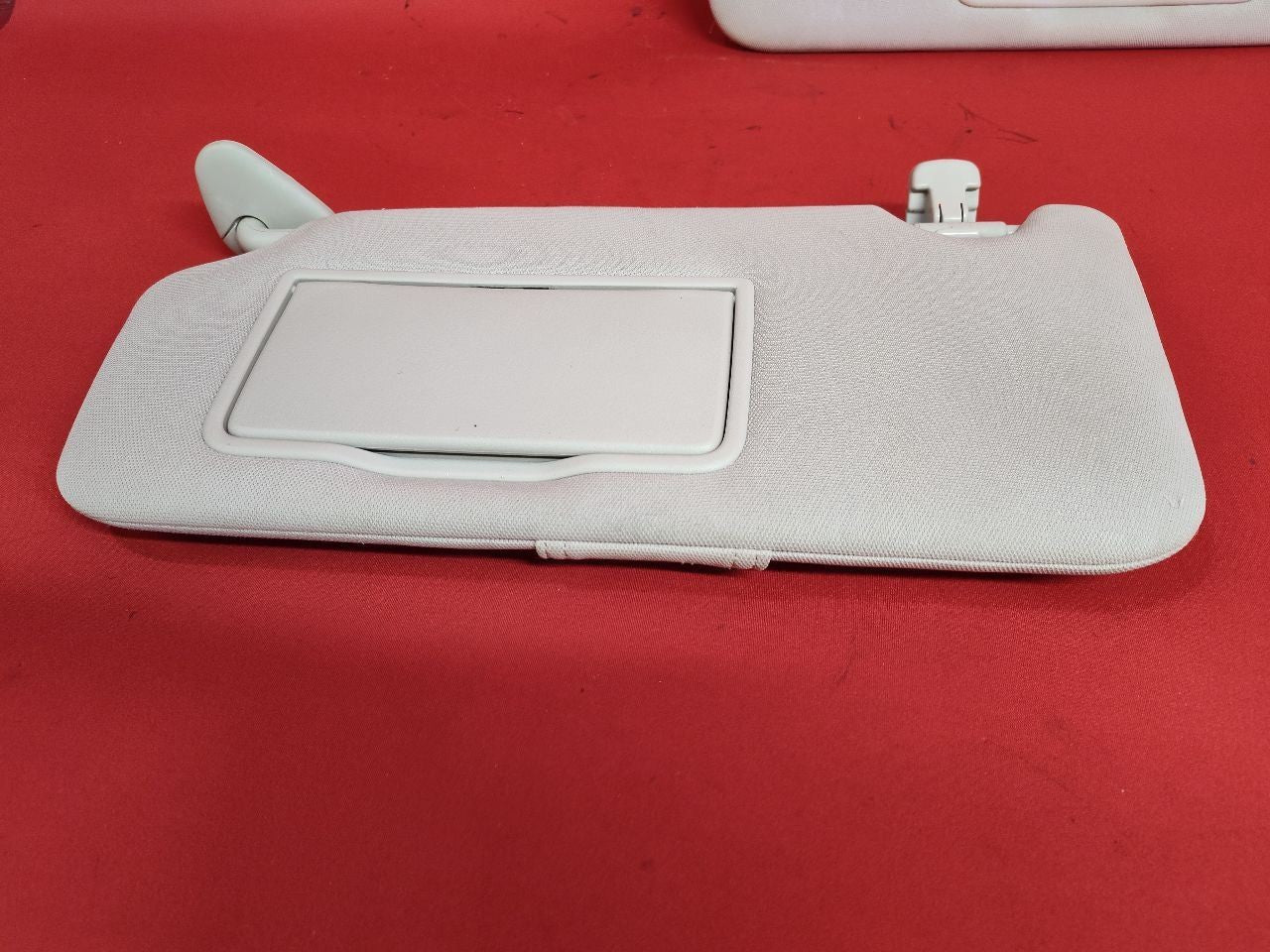 2010-2014 Subaru Outback / Legacy Sun Visor Shade Set Grey Illuminated w/ CLIPS
