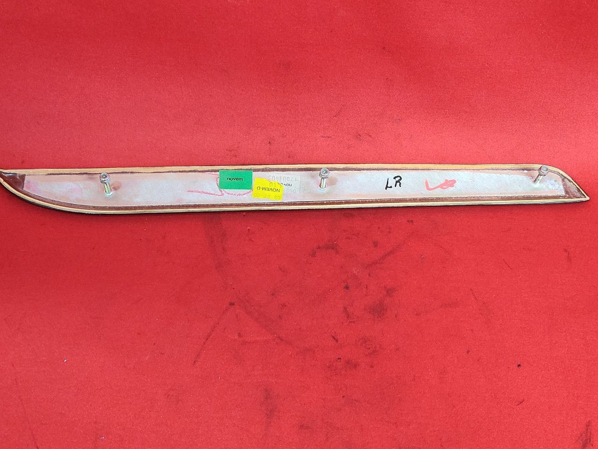 2003 2004 Cadillac Escalade REAR LEFT DRIVER Door Panel Trim Strip Woodgrain