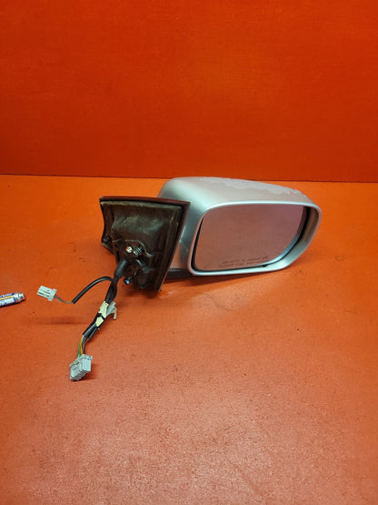 2005 2006 Acura MDX PASS Right door Mirror Heated Billet Silver 76200-S3V-A14ZS