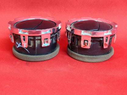 2008-2010 Ford F-250 F-350 Super Duty CENTER Dash Air Vents SET - Charcoal