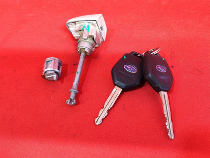 2015-2019 Subaru H4 Auto Trans Ignition Lock Cylinder Door Tumbler Key Set