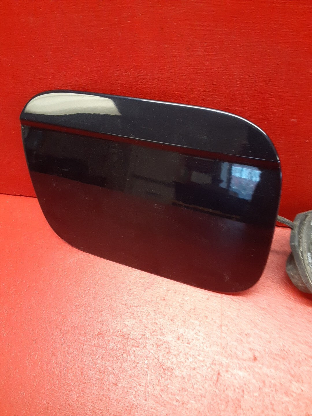 2005-2008 Audi A4 Quattro S4 RS4 BLUE Fuel Door W/ Cap OEM Label 8E0-809-905-E