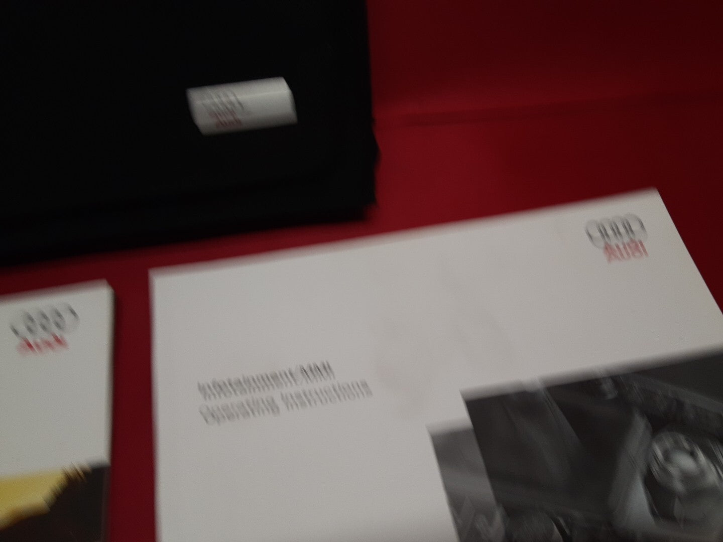 2009 Audi A4 Quattro Owner's Manual Case & Warranty Roadside MMI Booklets