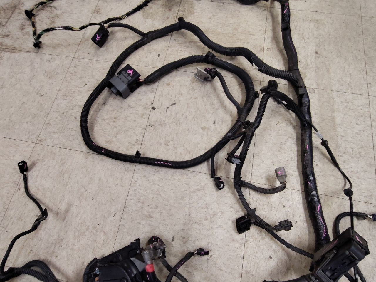2012 2013 Ford Focus EV Electric Drive Motor Wiring Harness w/ HID Headlamps