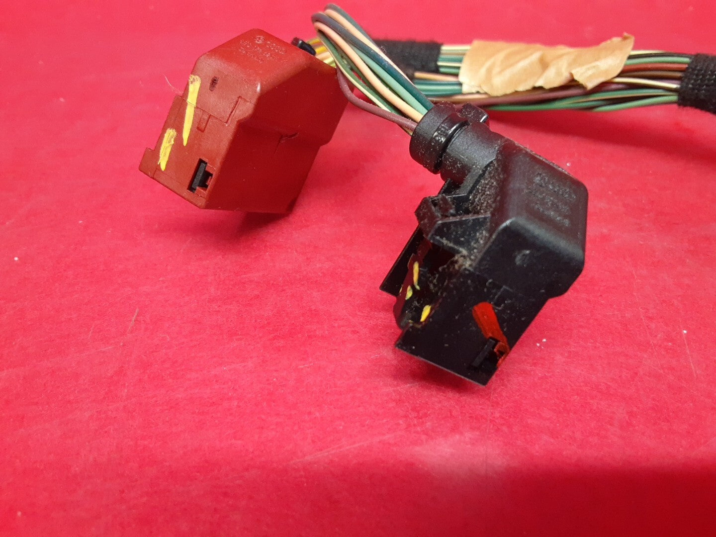 2007 -2008 Audi Q7 FRONT Dash HVAC Climate Control Unit w/ HEATED Seats PIGTAILS
