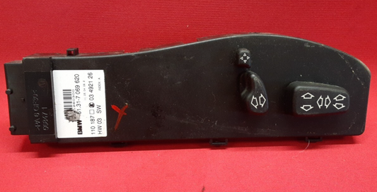 2003-2009 Range Rover HSE Right Power Seat Switch Assembly YUB000141PUY