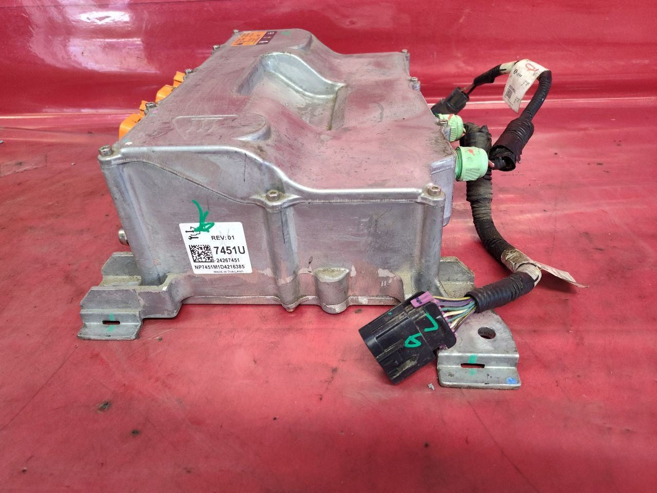 2014-2016 Chevrolet Chevy Spark EV Drive Motor Battery Charger - 69k Miles