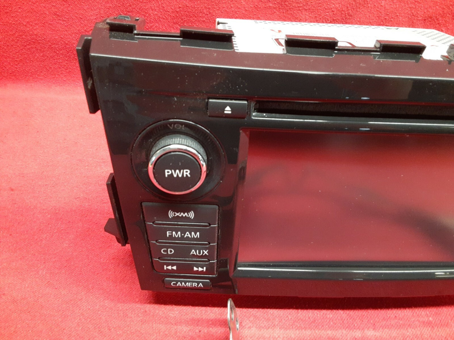 2013 Nissan Altima Radio Stereo Navigation Display Screen Unit & Brackets/Screws