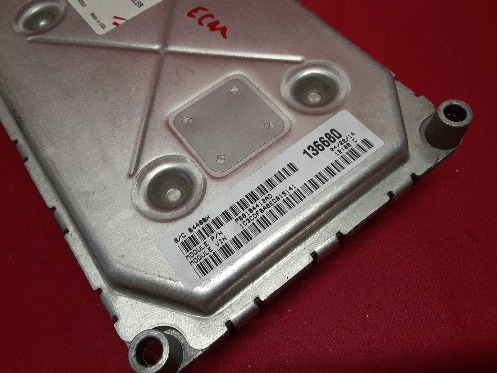 2014 Dodge Dart 2.0L L4 DOHC Engine Control Module ECM ECU 5150780AC
