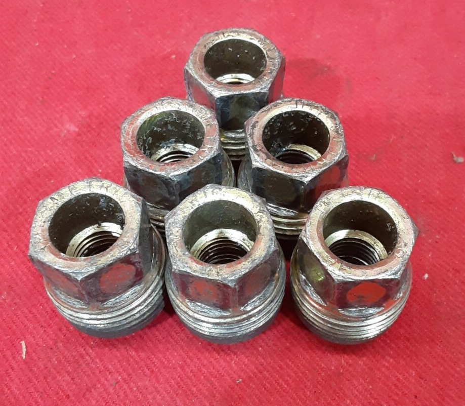 GM Lug Nuts Set of Six (6) External Thread M12-1.5 19mm hex