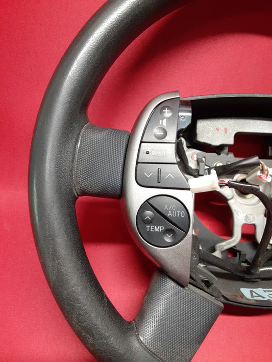 2004 - 2009 Toyota Prius Basic Control Steering Wheel Black 45100-47071-C0