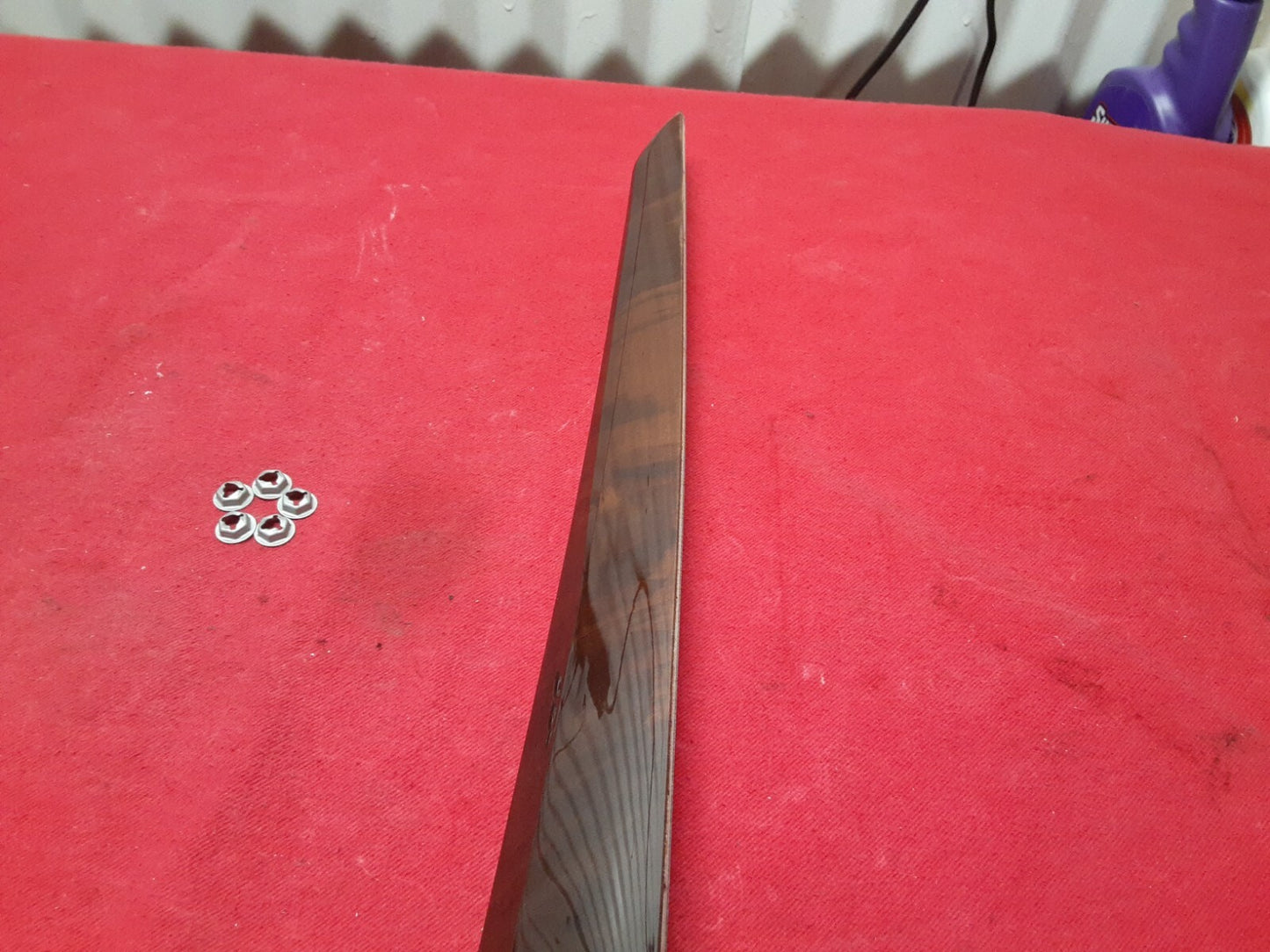 2012 2013 2014 Mercedes C250 C300 C350 LEFT REAR Door Trim Molding Burr Walnut