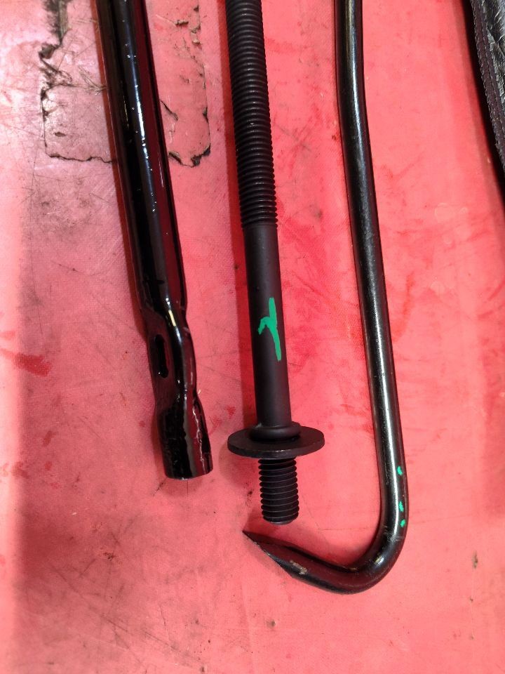 2001-2012 Ford Escape Emergency Spare Tire Change Scissor Jack Tool Bracket SET