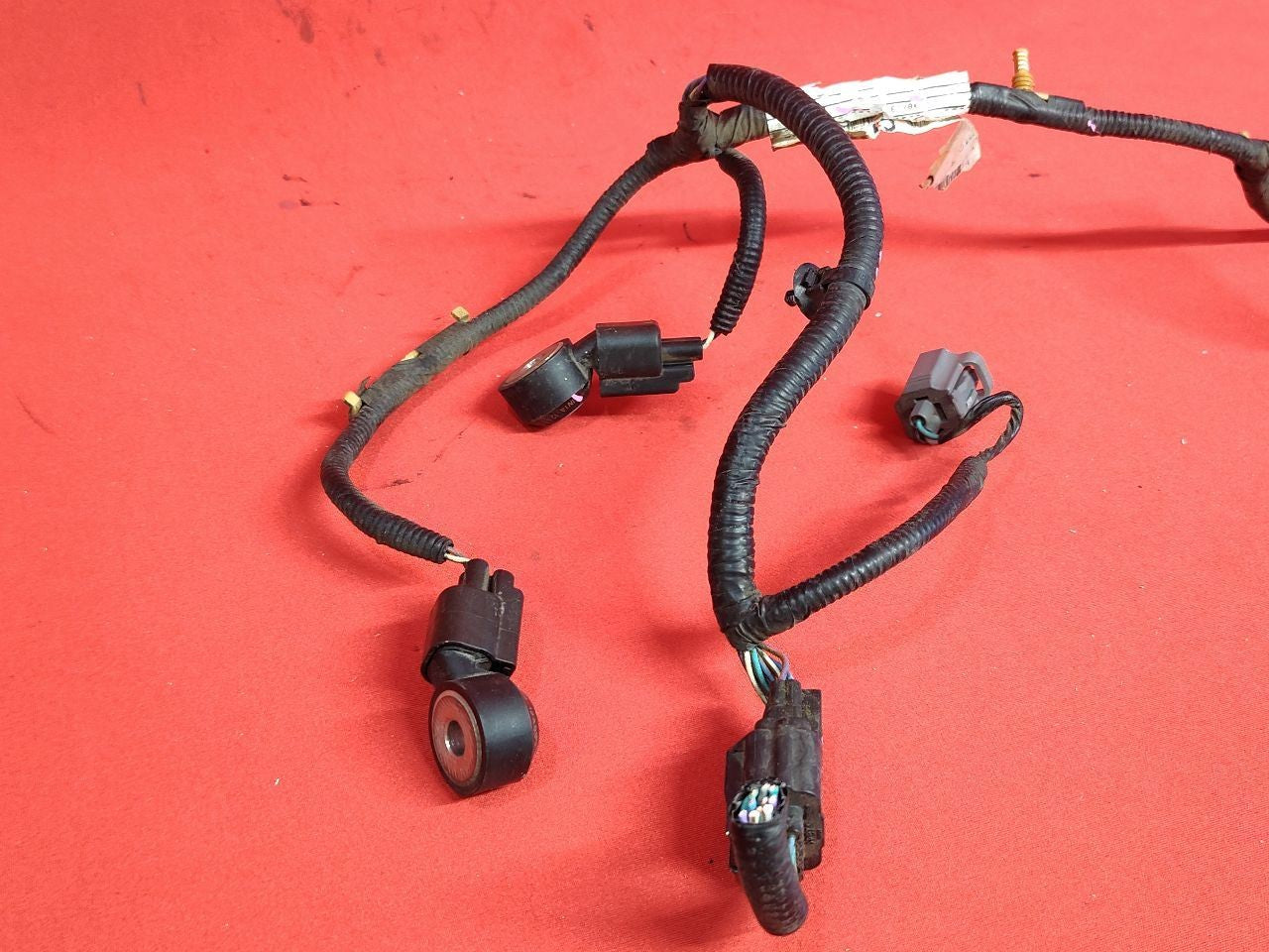 2010-2014 Land Rover LR4 Range Rover Knock Sensors Set w/ Wiring Harness 119k