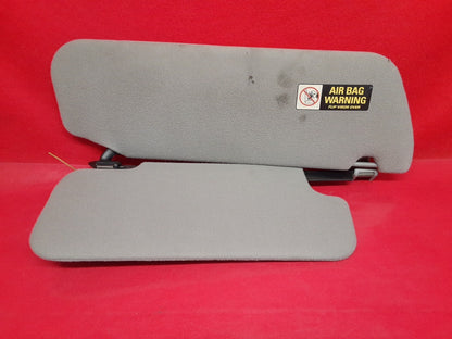 1995-2001 Ford Explorer LH / RH  /Driver / Passenger Sun Visor Set Gray