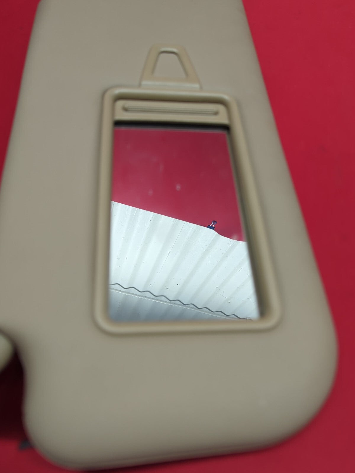 2011 - 2013 Kia Sorento LEFT & RIGHT Sun Visor Shade SET Beige w/ Sunroof Option