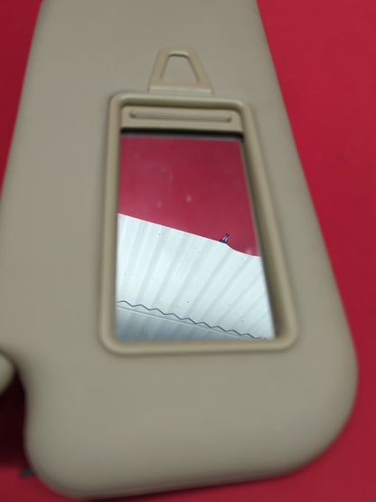 2011 - 2013 Kia Sorento LEFT & RIGHT Sun Visor Shade SET Beige w/ Sunroof Option