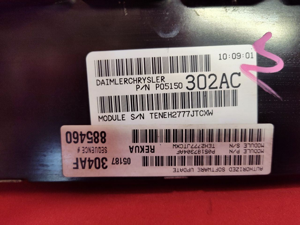 2008 Jeep Grand Cherokee Commander 3.7L Powertrain Control Module PCM PCU