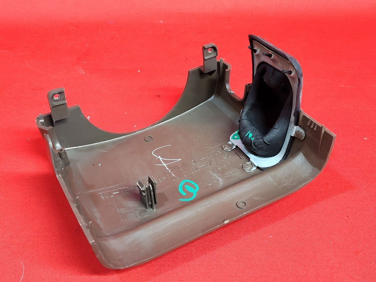 2000-2002 Toyota Tundra Steering Column Collar Shroud Bezel Set TILT Brown Oak
