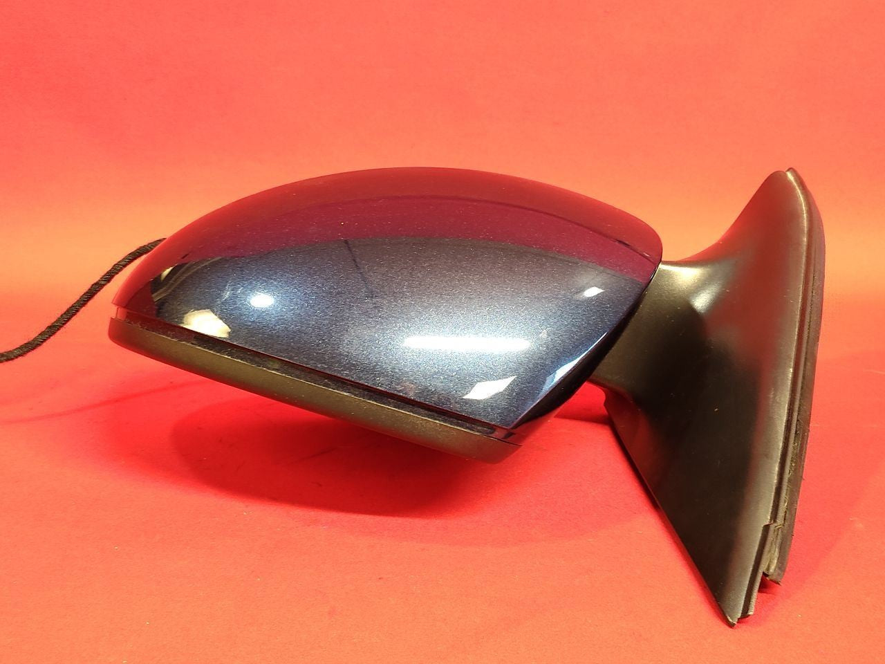2009-2018 VW Tiguan LEFT DRIVER Door Wing Mirror Heated Z2Z2 Night Blue