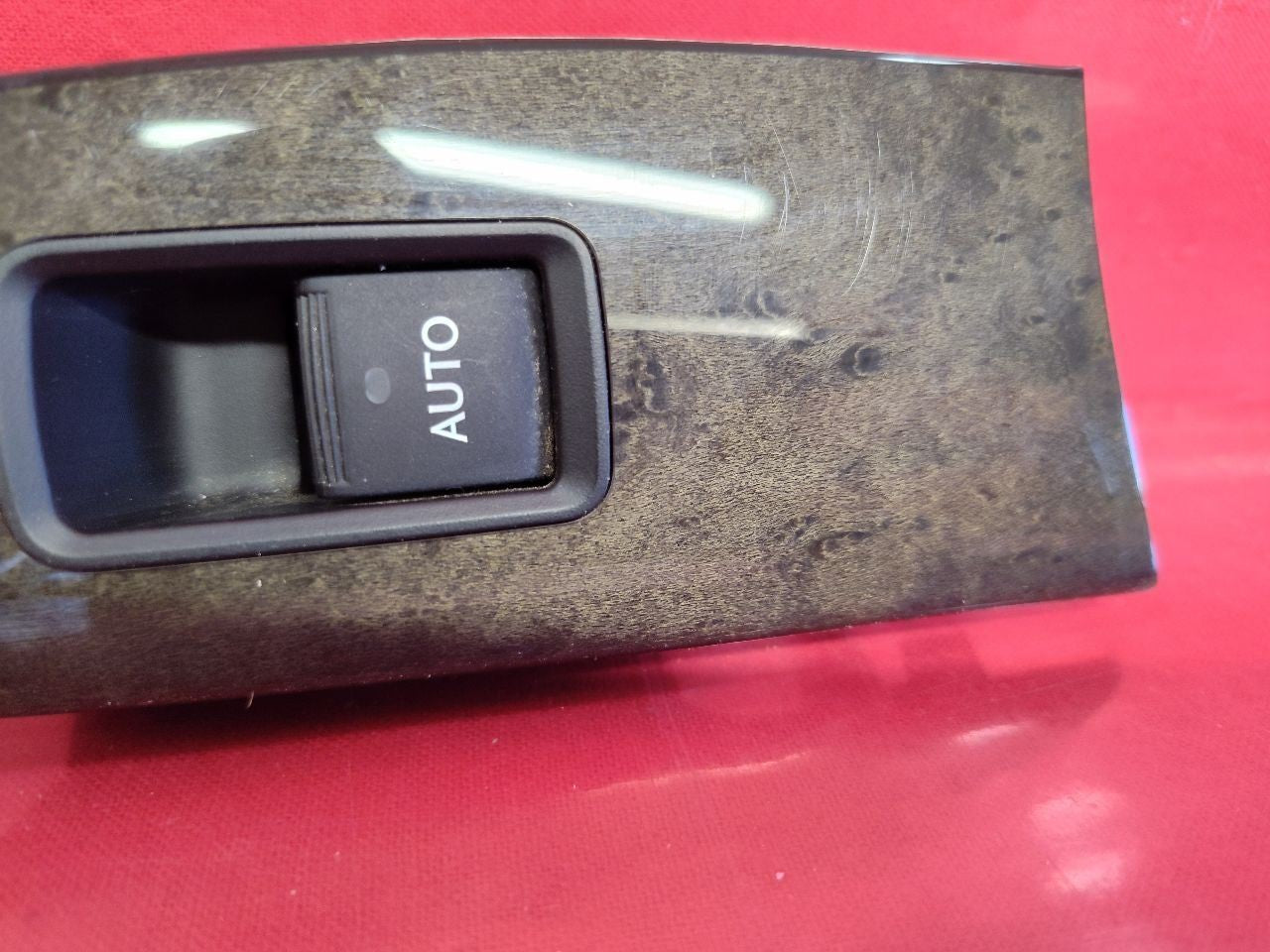2010-2013 Lexus IS250 IS350 Left Driver REAR Window Switch w/ Woodgrain Bezel
