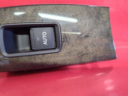 2010-2013 Lexus IS250 IS350 Left Driver REAR Window Switch w/ Woodgrain Bezel