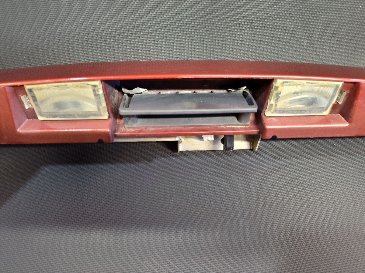 2007-2010 Jeep Grand Cherokee Liftgate Hatch License Trim Handle PEM Red Rock
