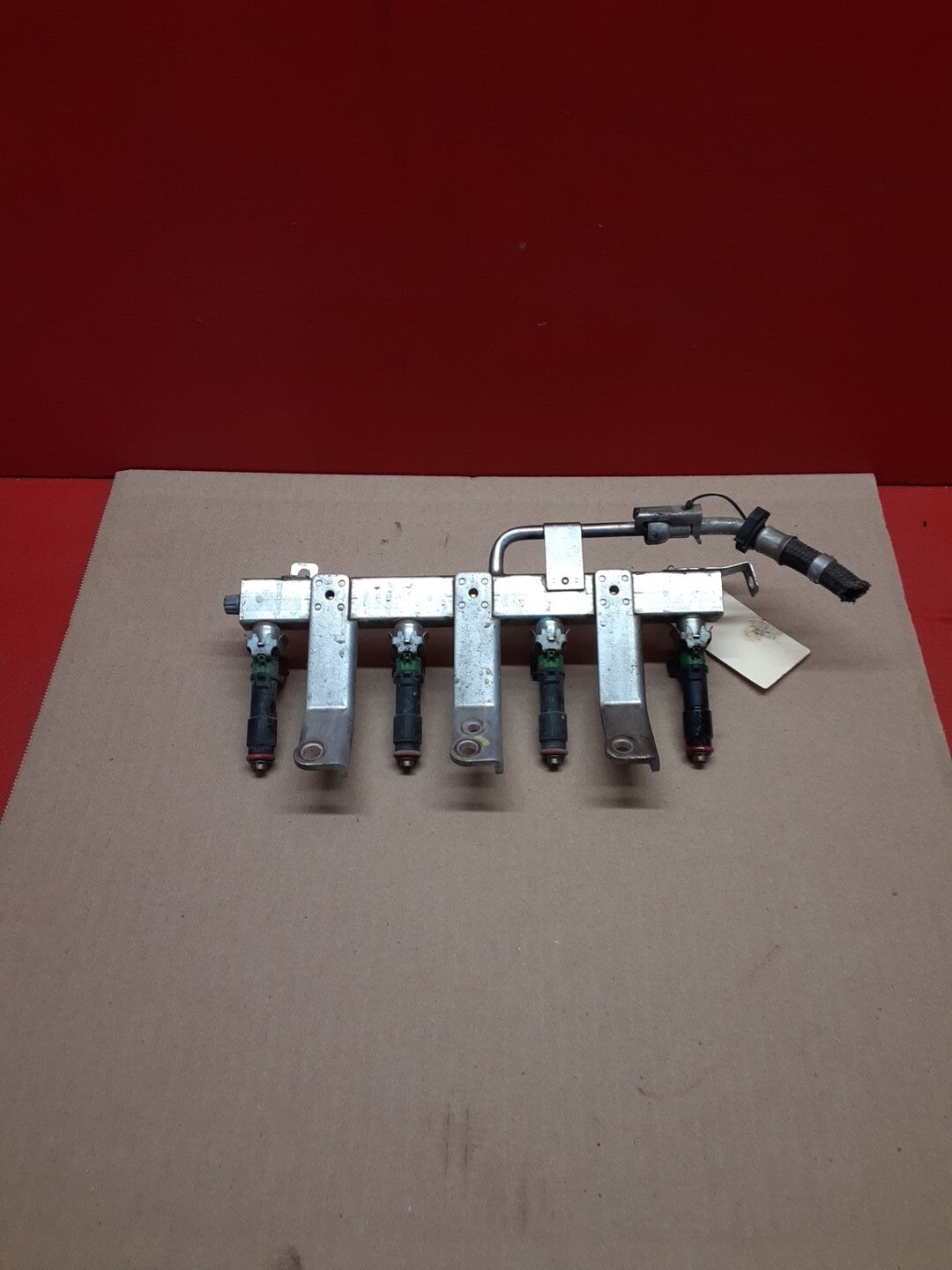 2013 2014 2015 Chevrolet Spark 1.2L Fuel Rail W/ Injectors assembly 25190789