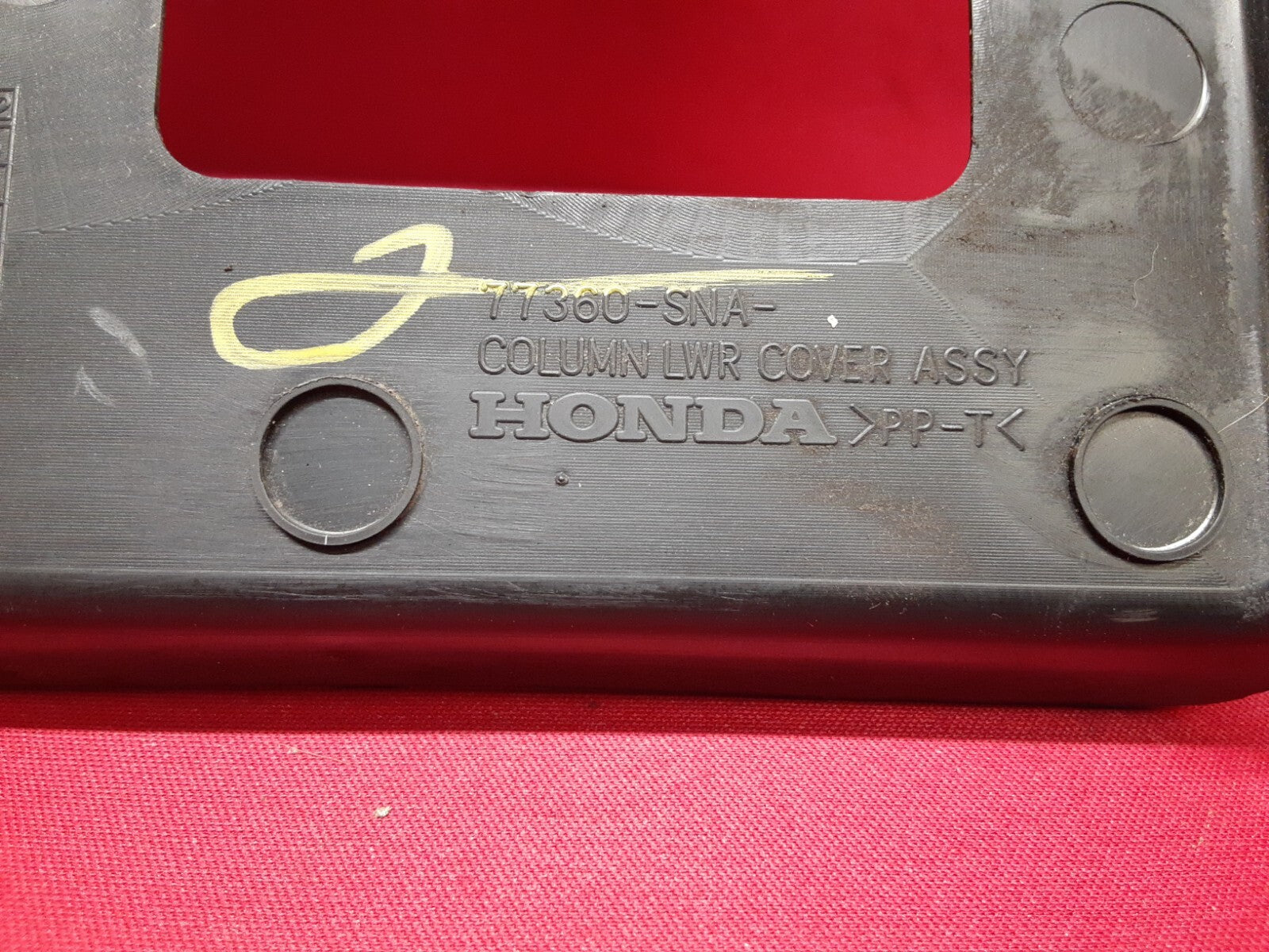 2006 - 2011 Honda Civic Hybrid Steering Column LOWER Shroud Trim Cover Molding