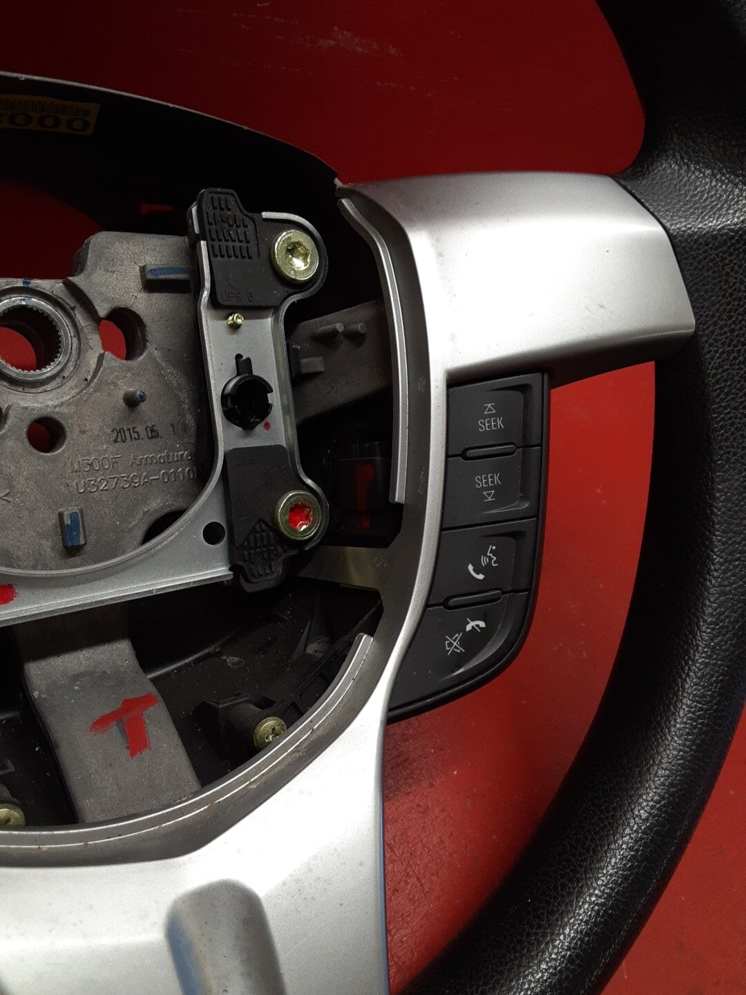2014-2016 Chevrolet Spark EV Steering Wheel W/ Cruise Control 95370008